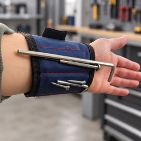 Magnetische polsband voor schroeven en gereedschap - 0